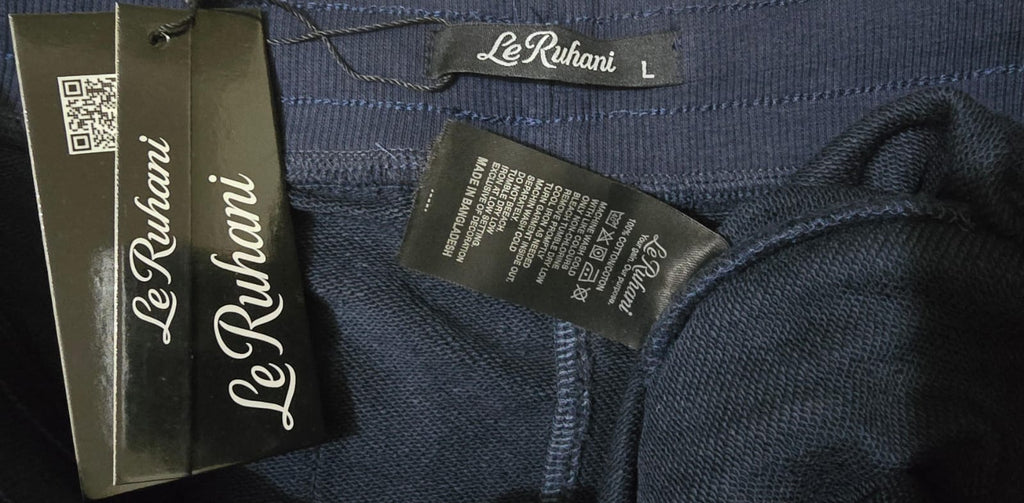 Wholesale Men's Premium French Terry Trousers (Premium+) | Bulk Order Joggers with Contrast Knee Panel